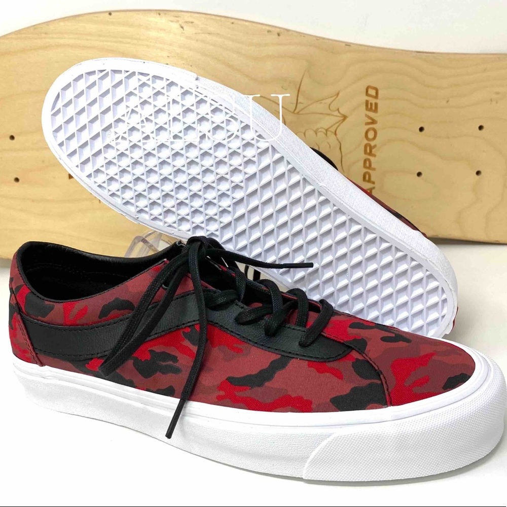 VANS BOLD Ni No limit Camo Red Women’s Sneakers - Picture 9 of 10